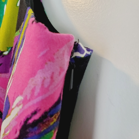 14 Lane Bryant Fit & Flare Empire Waist Floral Print Sun Dress - Picture 3 of 11